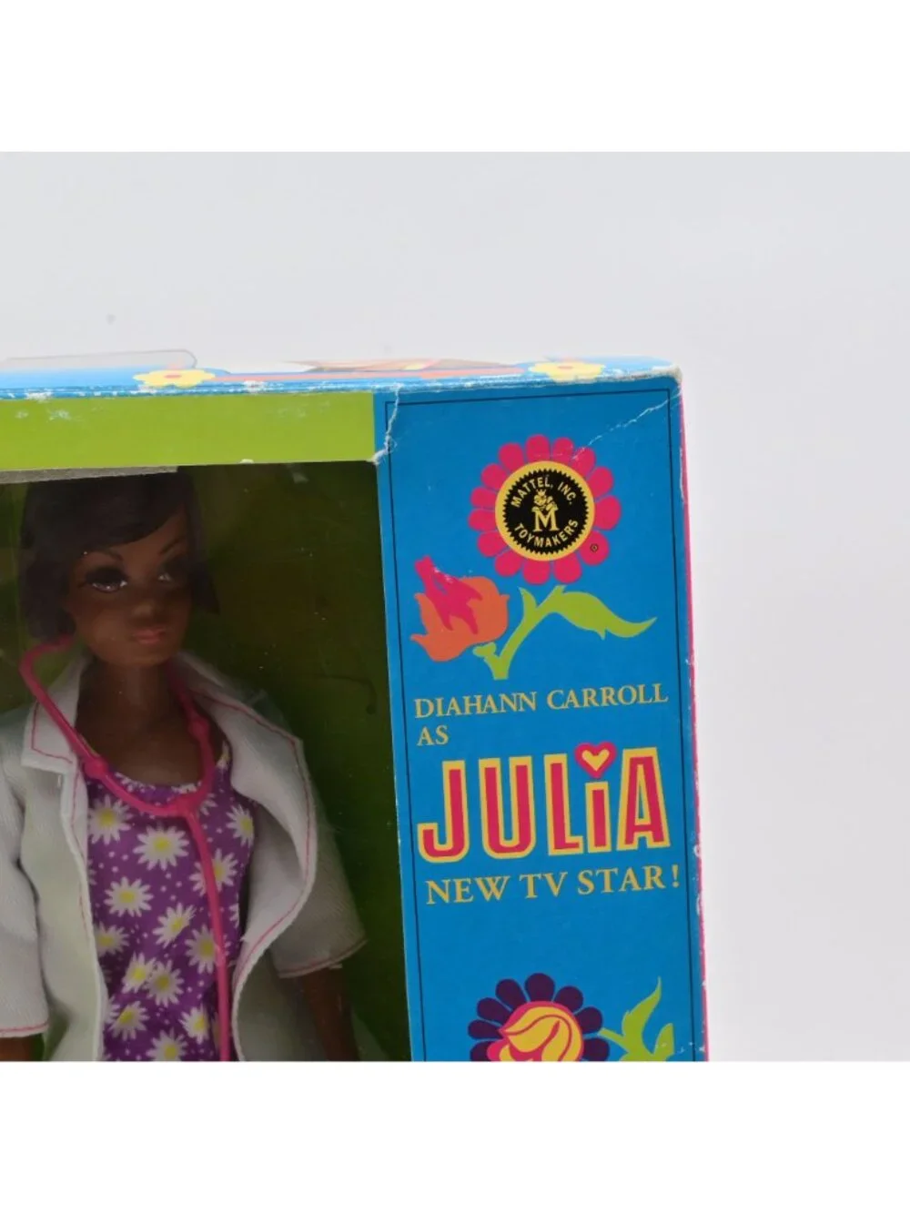 Diahann Carrol As Julia Barbie Collector 2008 Anniversary Edition Pre-owned